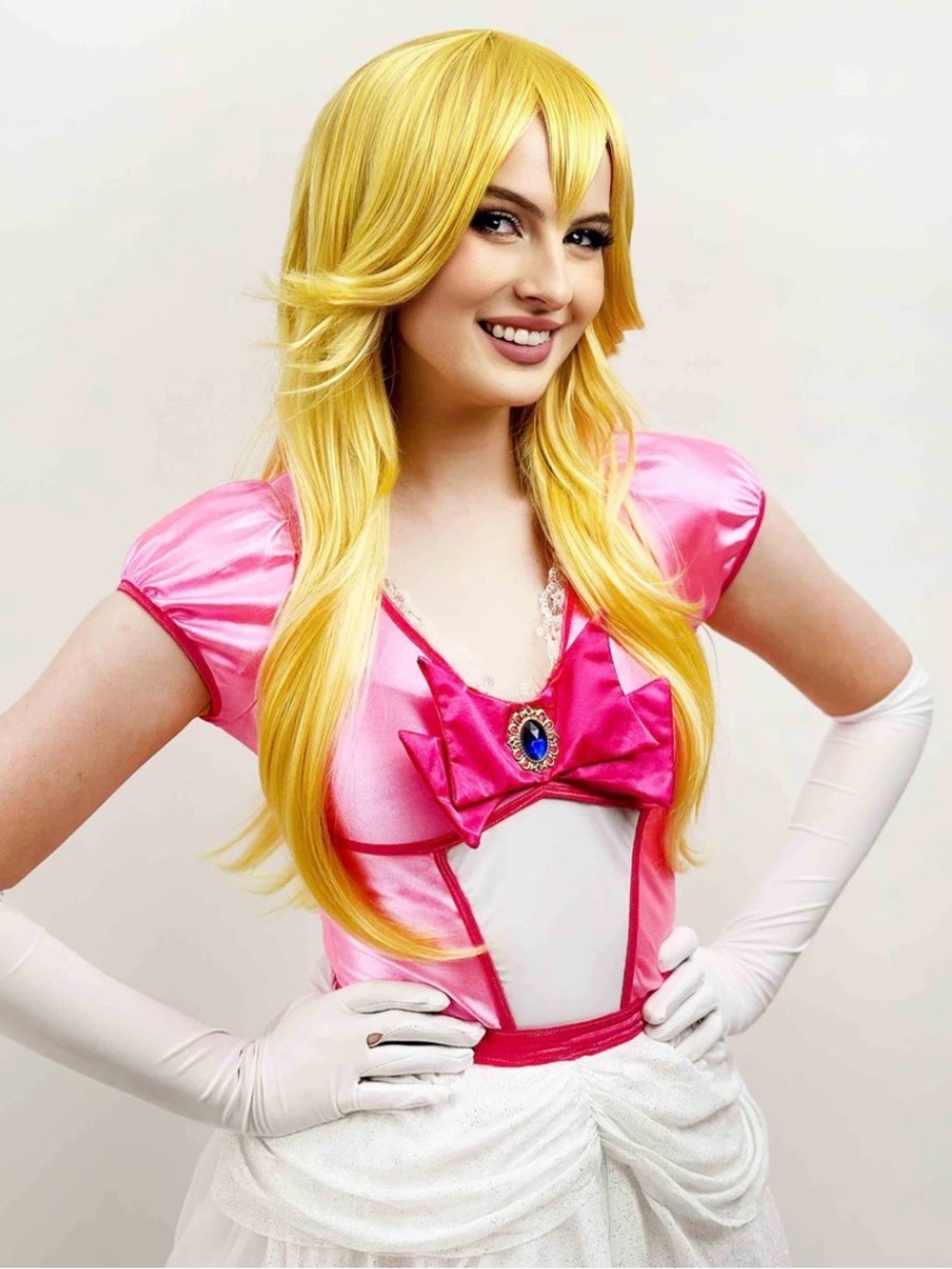 Princess Peach Yellow Cosplay Wig by Allaura Costume Wig